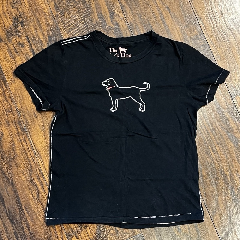 The Black Dog T-Shirt, Women's Size Small, 100% Cotton